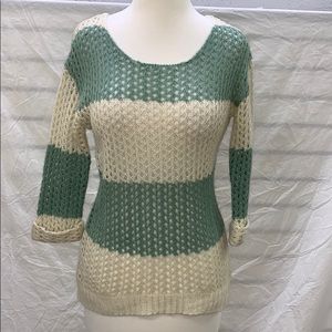 Pink Rose Knit Sweater